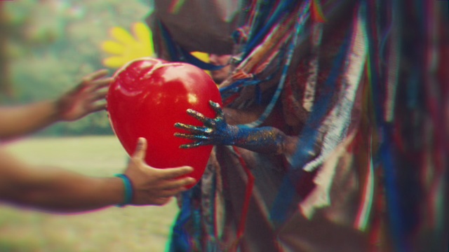 Video Reference: Red, Adaptation, Plant, Art, Child, Painting, Smile