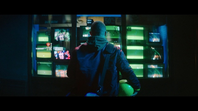 Video Reference: blue, green, technology, darkness, electronic device, gadget, display device, screenshot, midnight, computer wallpaper