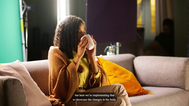 Video Reference: Yellow, Snapshot, Room, Interaction, Human, Conversation, Sitting, Comfort, Photography, Technology