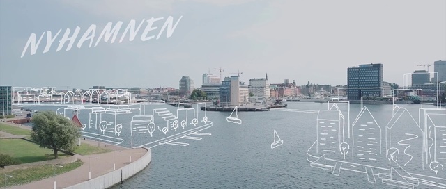 Video Reference: Metropolitan area, Daytime, City, Atmospheric phenomenon, Human settlement, Urban area, Skyline, Water, Waterway, Urban design