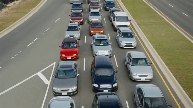 Video Reference: Motor vehicle, Road, Highway, Traffic, Vehicle, Mode of transport, Freeway, Lane, Car, Transport