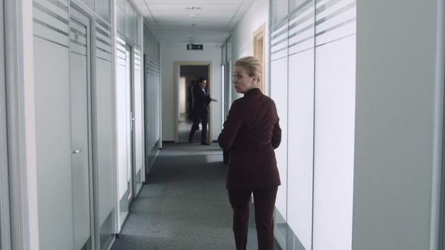 Video Reference: Standing, Room, Architecture, Door, Building, Floor, Hall, Daylighting, House, Suit, Person