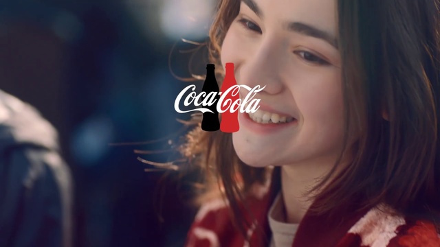Video Reference: Hair, Lip, Facial expression, Smile, Beauty, Nose, Happy, Cola, Coca-cola, Photography