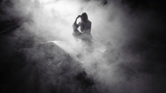 Video Reference: Atmospheric phenomenon, Sky, Smoke, Black-and-white, Cloud, Atmosphere, Monochrome photography, Water, Photography, Darkness