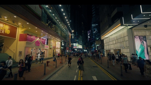 Video Reference: Metropolitan area, Urban area, Town, Metropolis, Pedestrian, Snapshot, Street, City, Night, Human settlement