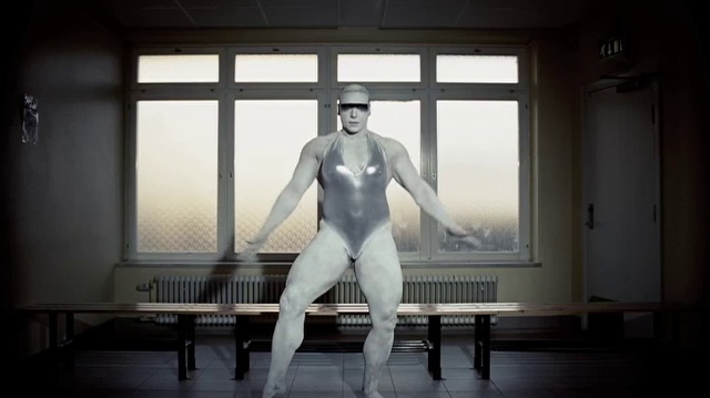Video Reference: Standing, Muscle, Photography, Leg, Performance art, Art model, Barechested, Shoe, Chest, Costume