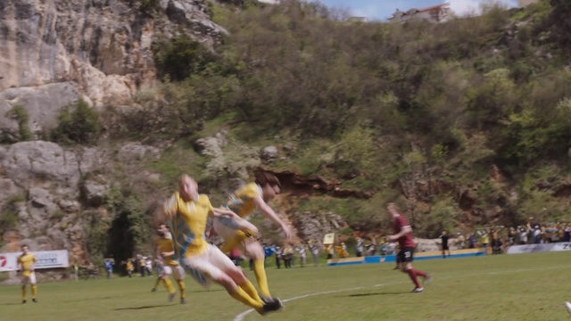 Video Reference: Player, Team sport, Sports, Sport venue, Sports equipment, Tournament, Ball game, Competition event, Grass, Football player