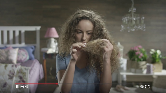 Video Reference: Hair, Hairstyle, Beauty, Long hair, Eye, Photography, Brown hair, Iris, Eyelash, Photo caption