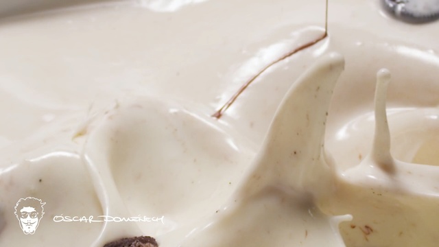 Video Reference: Food, Cuisine, Cream, Dish, Sour cream, Dessert, Ingredient, Marshmallow creme, Crème fraîche, Dairy, Person