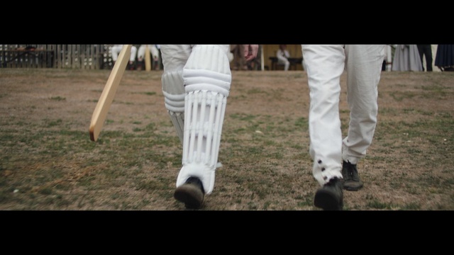 Video Reference: Leg, Trousers, Lawn, Footwear, Grass, Tree, Shoe, Dress, Soil, Human leg