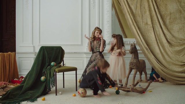 Video Reference: girl, sitting