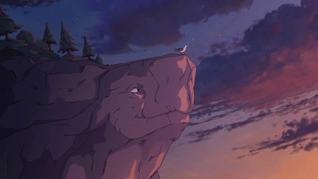 Video Reference: Sky, Geological phenomenon, Cg artwork, Anime, Cloud, Screenshot, Illustration, Fictional character, Drawing, Animation