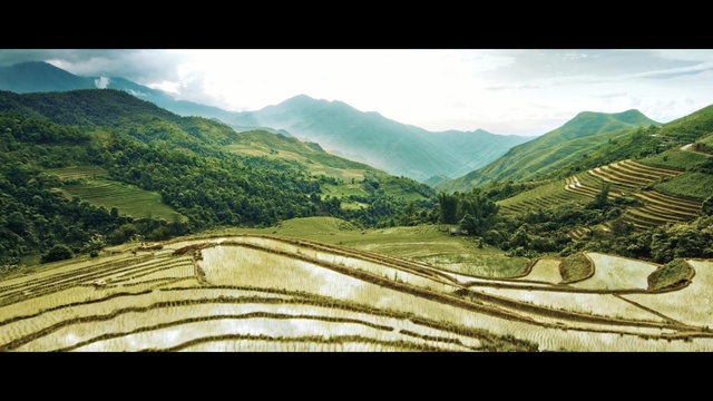 Video Reference: highland, mountainous landforms, terrace, mountain, hill station, landscape, mount scenery, hill, field, rural area