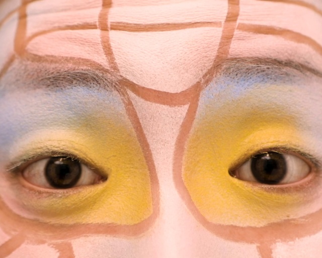 Video Reference: Face, Eyebrow, Eye, Skin, Close-up, Eyelash, Forehead, Organ, Cheek, Head