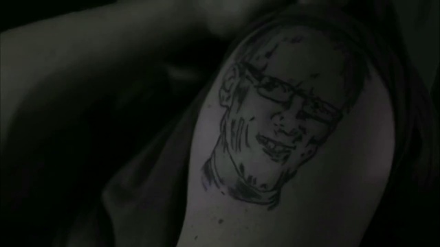 Video Reference: Tattoo, Arm, Joint, Shoulder, Flesh, Black-and-white, Temporary tattoo, Photography, Tattoo artist, Monochrome