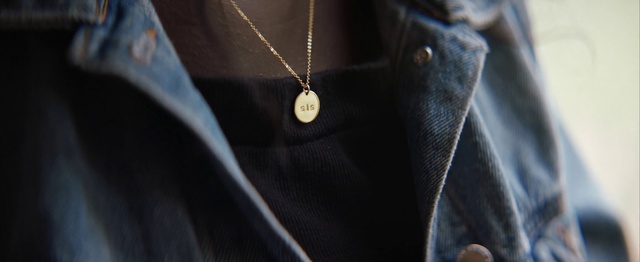 Video Reference: Fashion accessory, Necklace, Pendant, Jewellery, Neck, Locket, Outerwear, Metal, Chain, Body jewelry