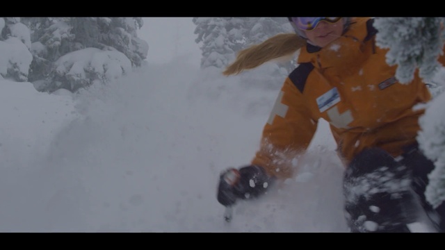 Video Reference: snow, geological phenomenon, freezing, mountaineering, adventure, extreme sport, mountaineer, ice, winter storm, winter, Person