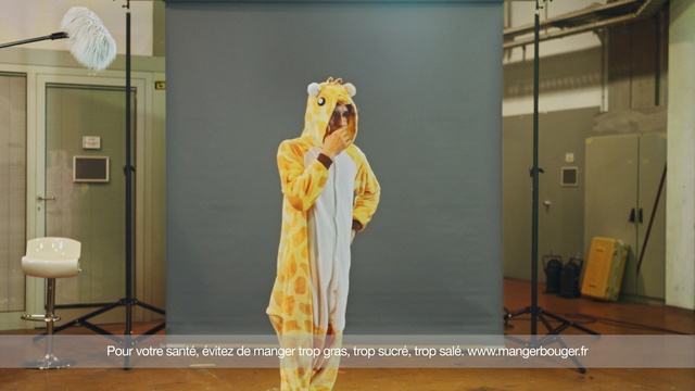 Video Reference: yellow, art, costume, performance, Person