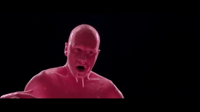 Video Reference: Pink, Head, Red, Chin, Nose, Magenta, Human, Organism, Mouth, Human body