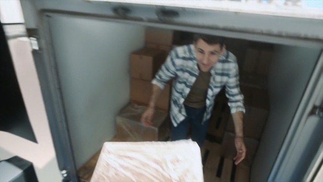 Video Reference: Property, Bed, Room, Floor, Furniture, Major appliance, Hardwood, Home appliance, Person