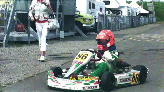 Video Reference: kart racing, vehicle, racing, go kart, race track, car, motorsport, auto racing, race, personal protective equipment