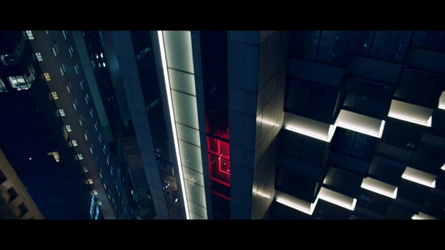 Video Reference: blue, light, architecture, darkness, metropolis, night, line, sky, computer wallpaper, screenshot