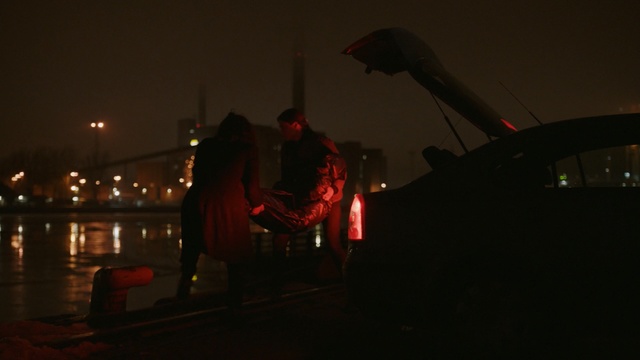 Video Reference: Black, Darkness, Red, Night, Light, Lighting, Evening, Midnight, Photography, Architecture