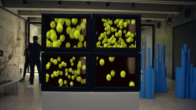 Video Reference: Yellow, Design, Plant, Architecture, Glass, Art, Person