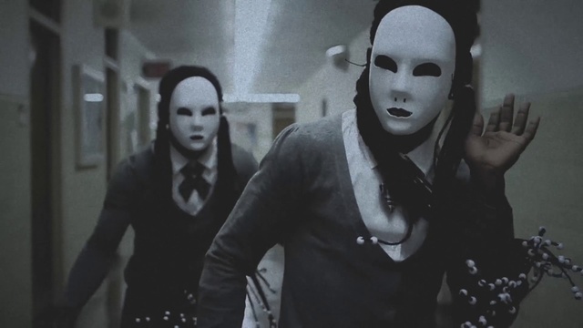 Video Reference: Face, Black, Black-and-white, Head, Monochrome, Monochrome photography, Photography, Black hair, Gesture, Style, Person