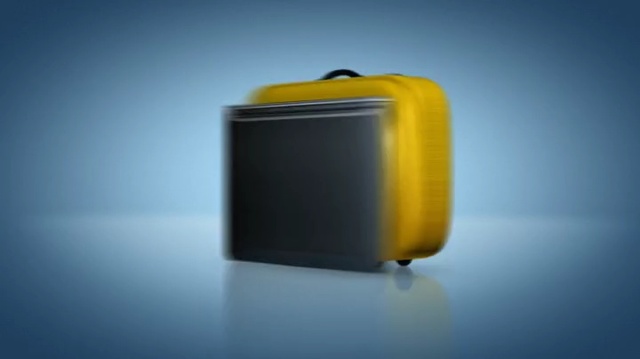 Video Reference: Product, Yellow, Suitcase, Baggage