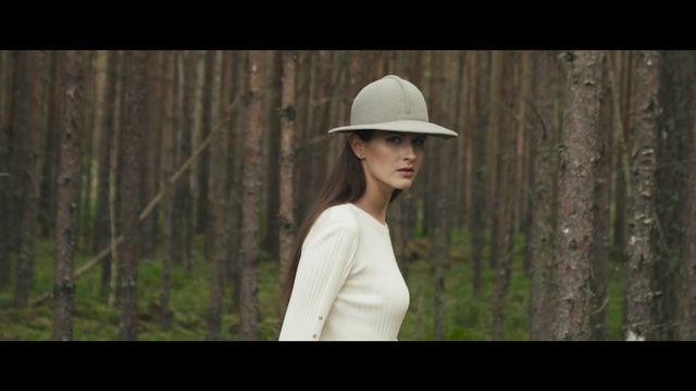 Video Reference: ecosystem, girl, tree, headgear, grass, screenshot, portrait photography, smile, portrait, forest, Person