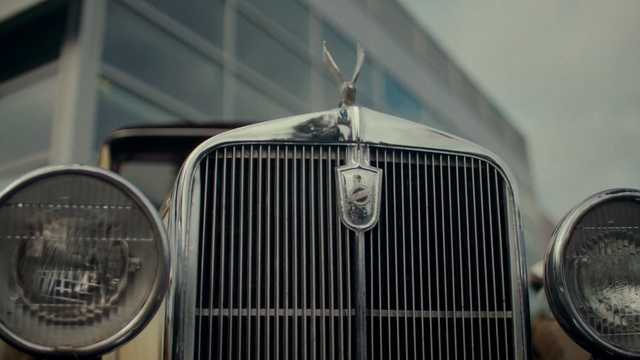 Video Reference: car, motor vehicle, automotive design, vintage car, vehicle, classic, grille, automotive exterior, product, glass