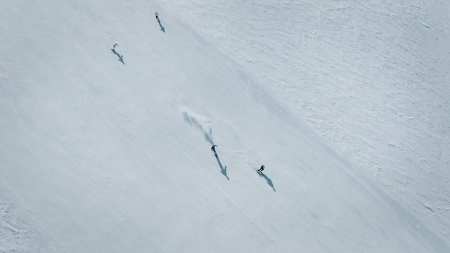 Video Reference: Snow, Geological phenomenon, Slope, Winter, Piste, Sky, Recreation, Glacial landform, Glacier, Downhill