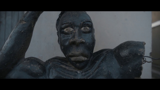 Video Reference: Sculpture, Statue, Head, Art, Eye, Forehead, Human, Temple, Stone carving, Fictional character