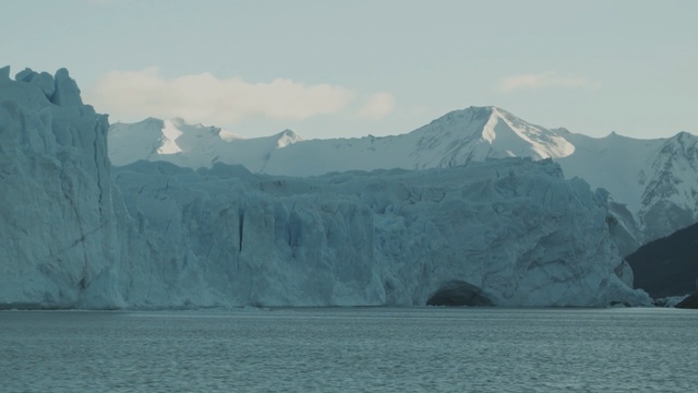 Video Reference: Ice, Iceberg, Polar ice cap, Glacial lake, Ice cap, Glacier, Glacial landform, Sound, Arctic ocean, Mountain