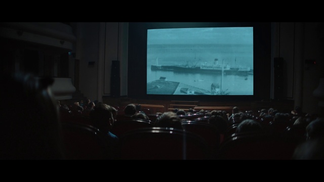 Video Reference: Darkness, Projection screen, Multimedia, Screenshot, Display device, Presentation, Sky, Technology, Photography, Electronic device
