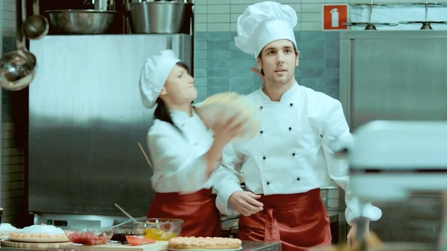 Video Reference: Cook, Chef, Chief cook, Chef uniform, Job, Cooking, Baker, Food, Pastry chef, Cuisine, Person