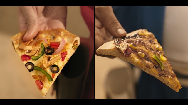 Video Reference: Cuisine, Food, Dish, Pizza, Junk food, Ingredient, Flatbread, Finger food, Comfort food, Italian food, Person