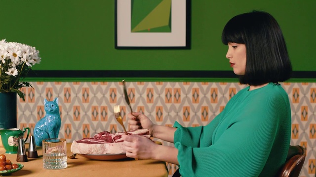 Video Reference: Green, Room, Organism, Adaptation, Sitting, Table, Art