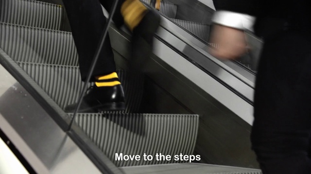 Video Reference: Escalator, Stairs, Architecture, Steel, Glass, Daylighting, Metal