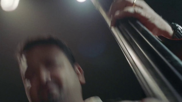Video Reference: String instrument, Nose, Hand, Music, Musical instrument, Finger, Musician, Double bass, Mouth, Black hair