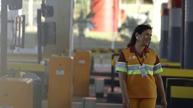 Video Reference: Yellow, Snapshot, Standing, Photography, Uniform, Street, Person