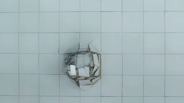 Video Reference: plumbing fixture, tile, angle, floor, flooring, tap