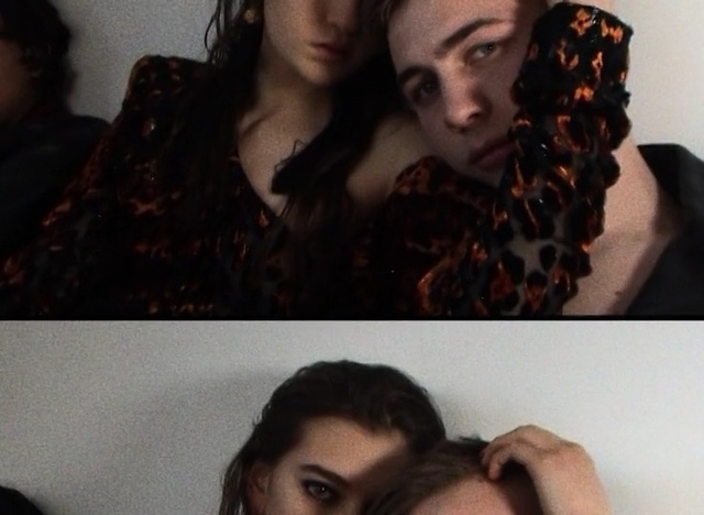 Video Reference: human hair color, eyebrow, hairstyle, girl, black hair, mouth, selfie, brown hair, long hair, neck