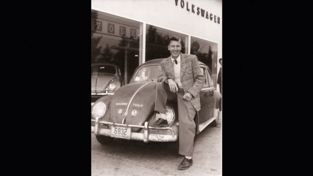 Video Reference: Land vehicle, Vehicle, Car, Motor vehicle, Classic, Classic car, Photograph, Automotive design, Vintage car, Snapshot, Person