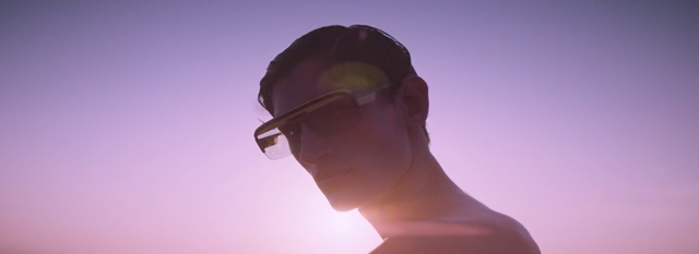Video Reference: sky, sunlight, girl, neck, backlighting, sunglasses