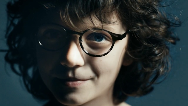 Video Reference: eyewear, glasses, vision care, girl, eye, black hair, close up, cool, portrait, brown hair, Person