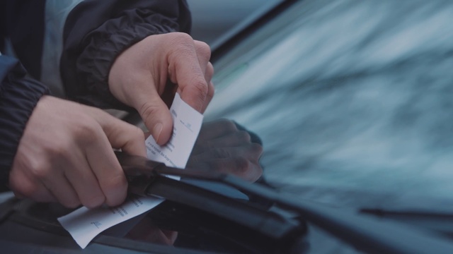 Video Reference: Hand, Finger, Paper, Automotive window part