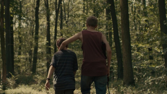 Video Reference: People in nature, Natural environment, Forest, Wilderness, Tree, Woodland, Walking, Old-growth forest, Photography, Gesture