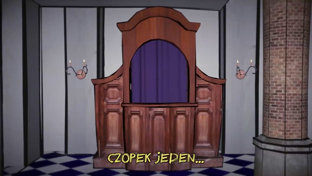 Video Reference: Furniture, Pulpit, Room, Door, Architecture, Wood, Wood stain, Interior design, Chair